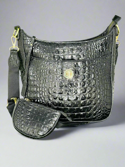 2 Piece Croc Connection Cross Body