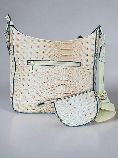 2 Piece Croc Connection Cross Body