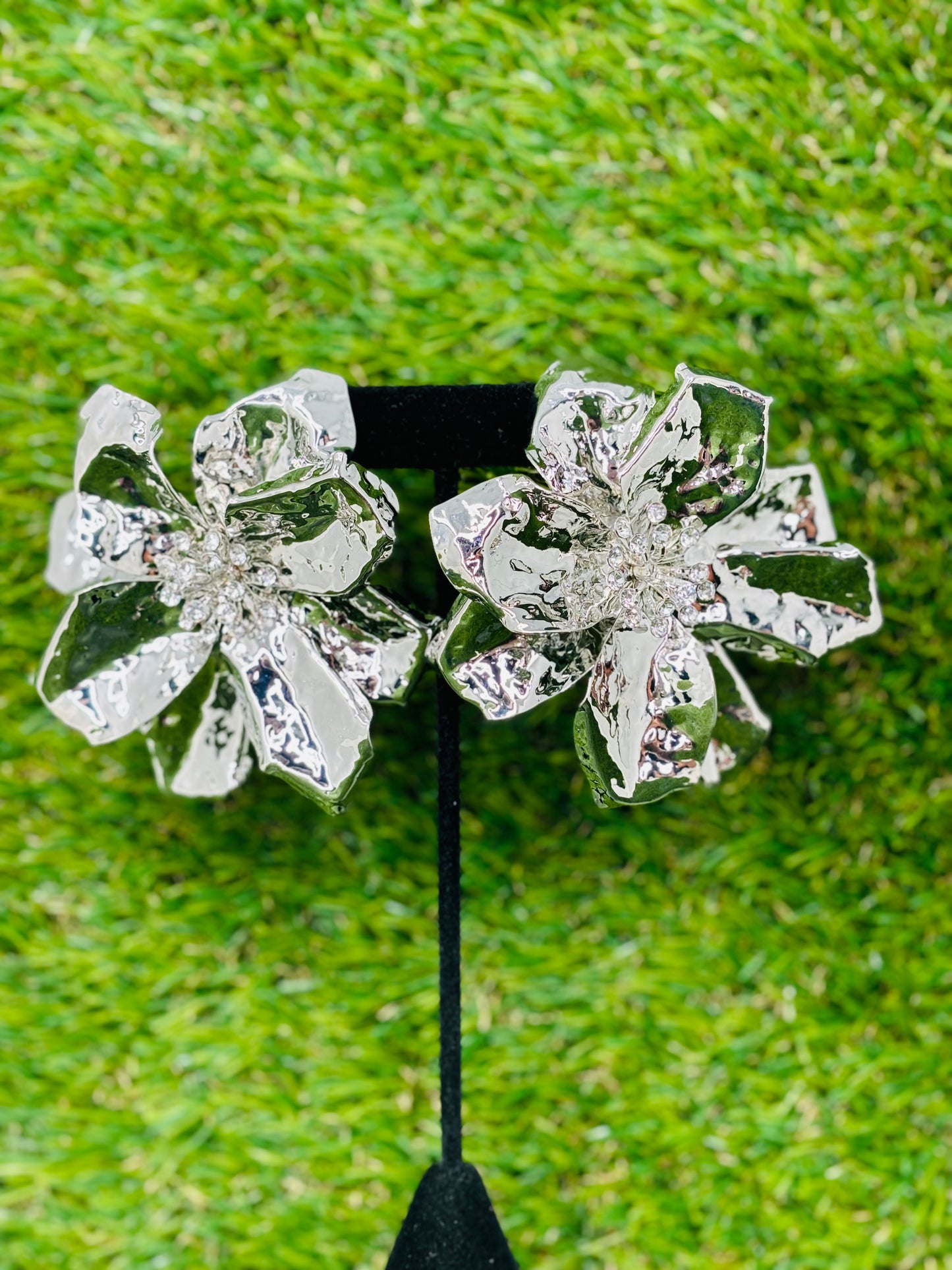 Ice Flower Earrings