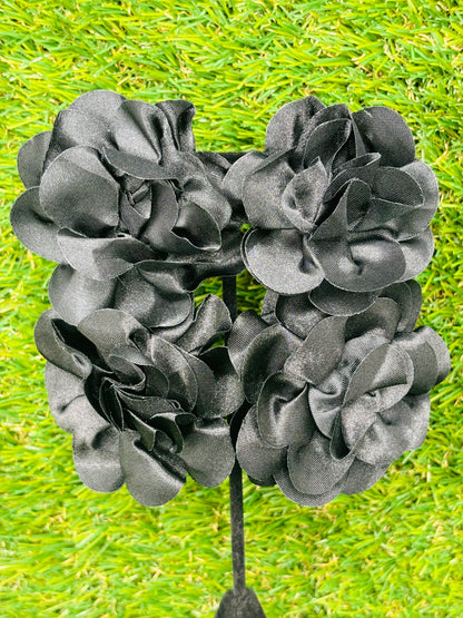 Black Bouquet Earrings